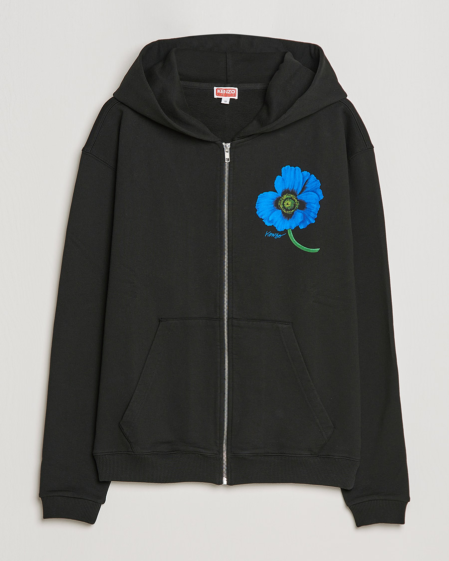 Uomini | Maglieria | KENZO | Graphic Classic Zip Hoodie Black