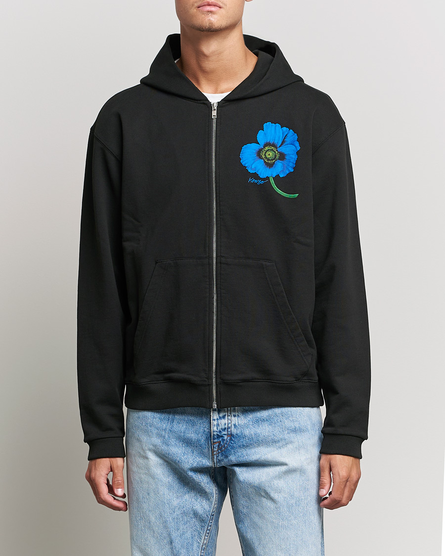 Uomini | Maglieria | KENZO | Graphic Classic Zip Hoodie Black