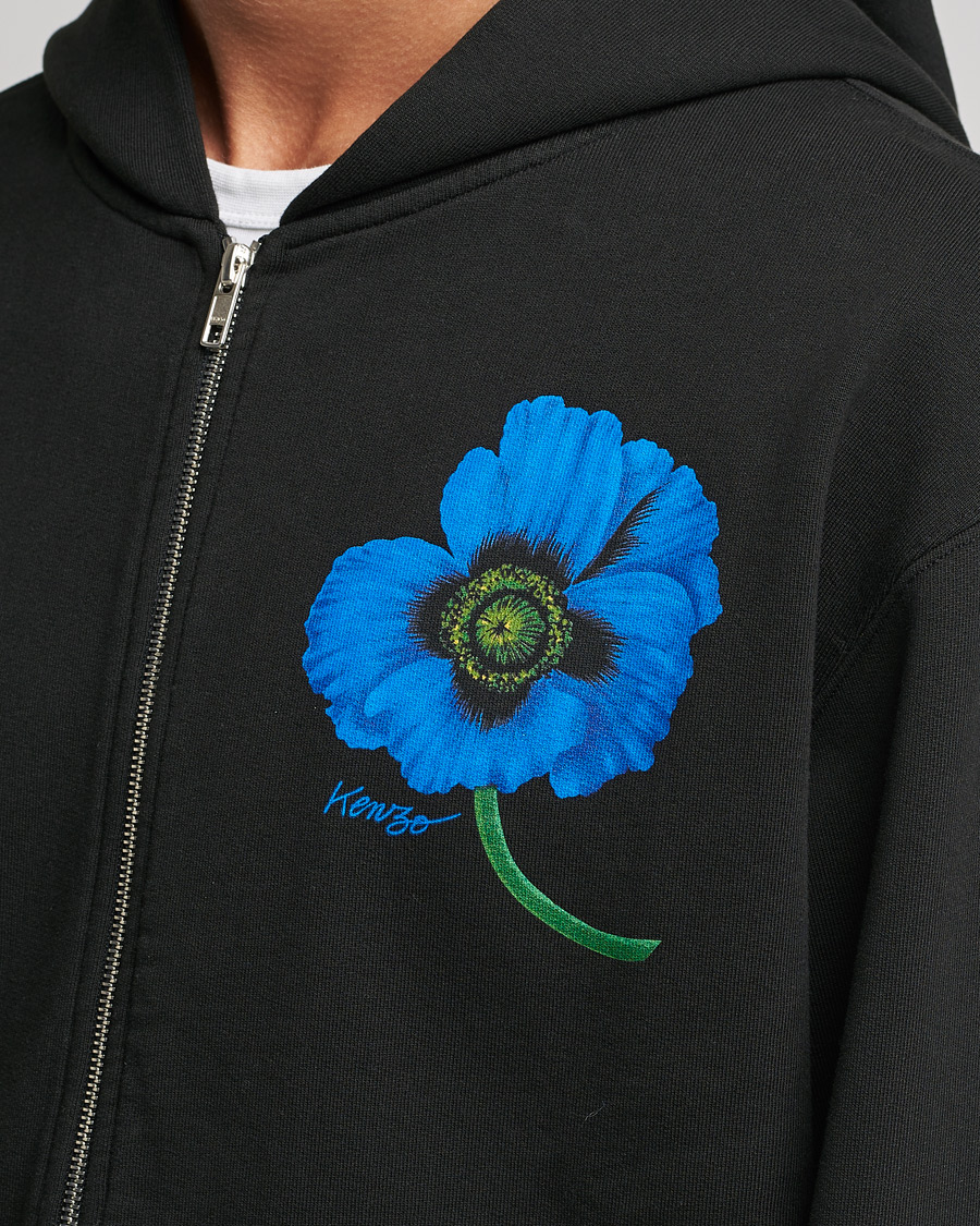 Uomini | Maglieria | KENZO | Graphic Classic Zip Hoodie Black