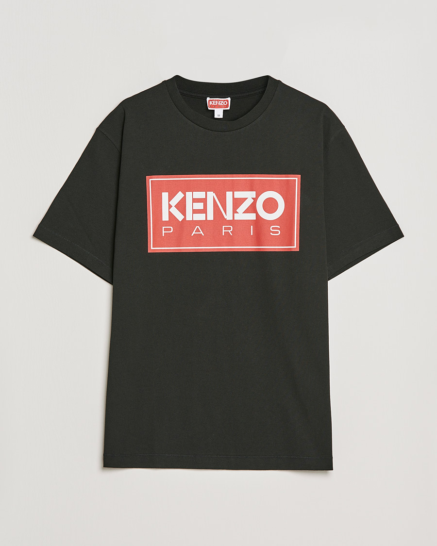 Uomini | T-shirt | KENZO | Paris Classic Tee Black
