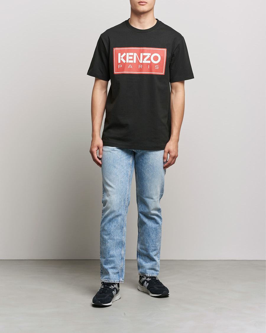 Uomini | T-shirt | KENZO | Paris Classic Tee Black