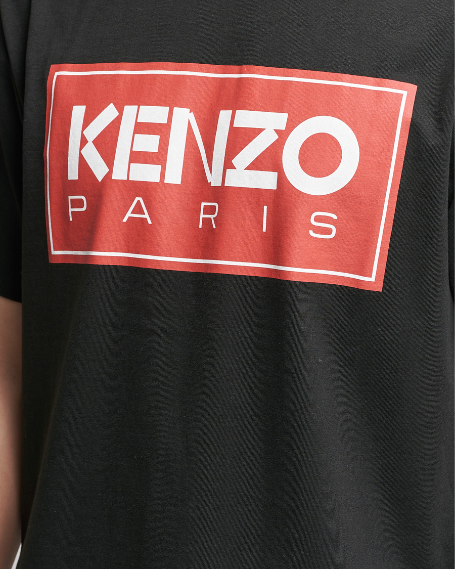 Uomini | T-shirt | KENZO | Paris Classic Tee Black