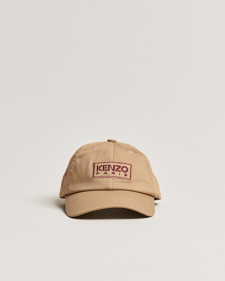 Uomini | KENZO Logo Cap Beige | KENZO | Logo Cap Beige