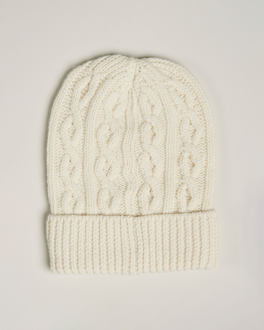 Uomini | KENZO Wool Beanie Off White | KENZO | Wool Beanie Off White