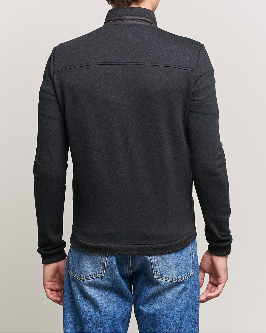 Uomini | Giacche | Kiton | Cotton/Cashmere Hybrid Jacket Charcoal