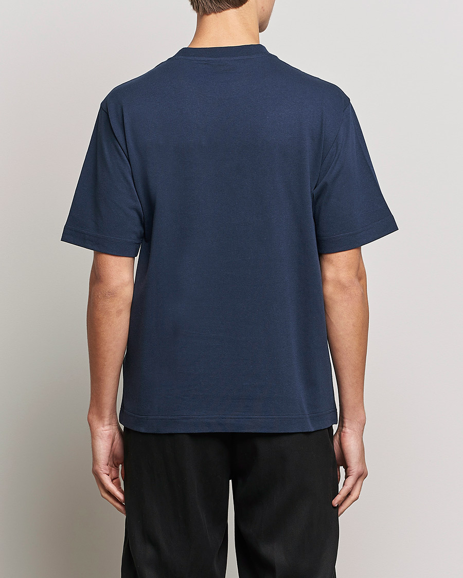Uomini | T-shirt | Missoni | Embroidered Logo T-Shirt Dark Blue