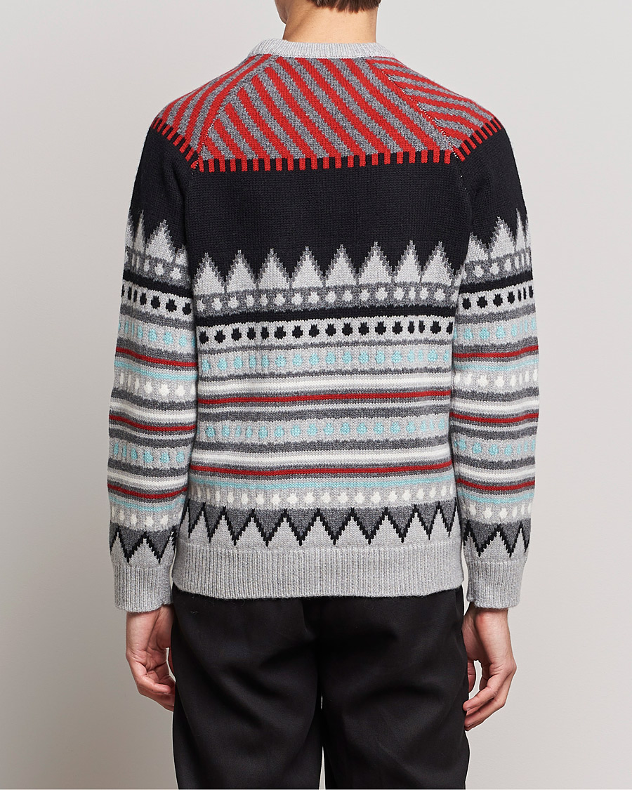 Uomini | Maglieria | Missoni | Mountain Calling Jacquard Sweater Grey/Red