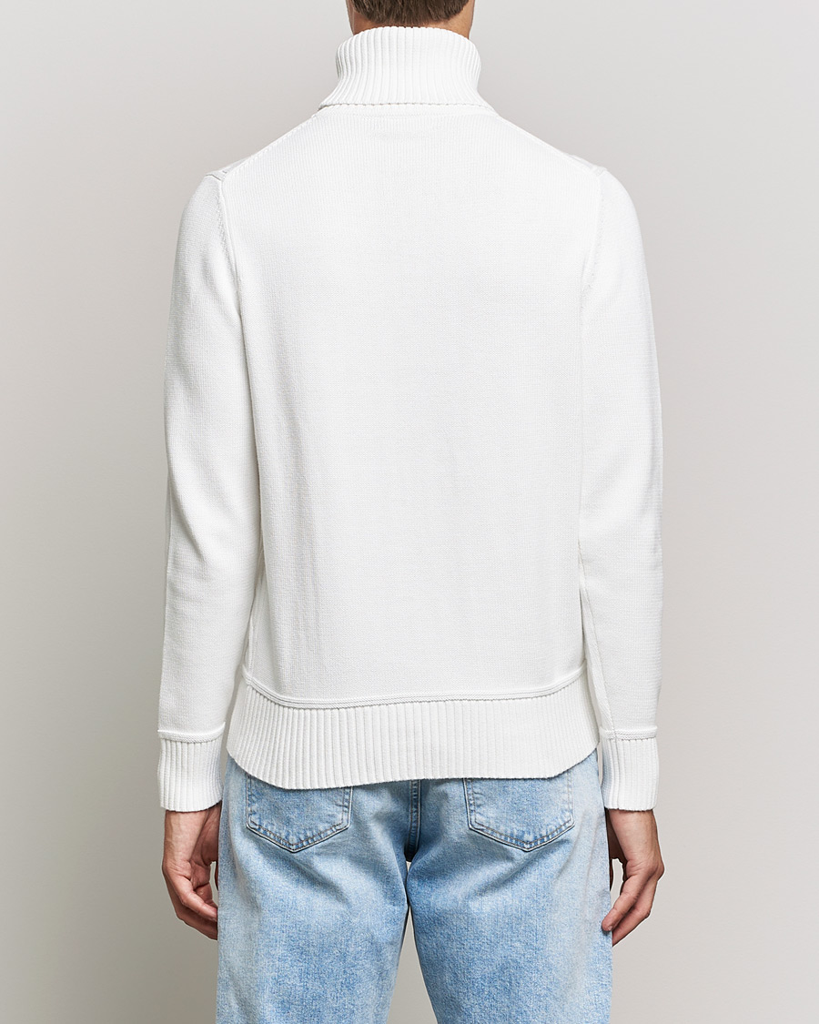 Uomini | Maglieria | Morris | Edmond Cable Rollneck Off White