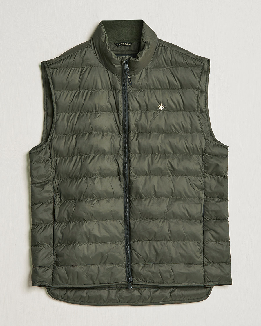 Uomini | Giacche | Morris | Norfolk Liner Vest Olive