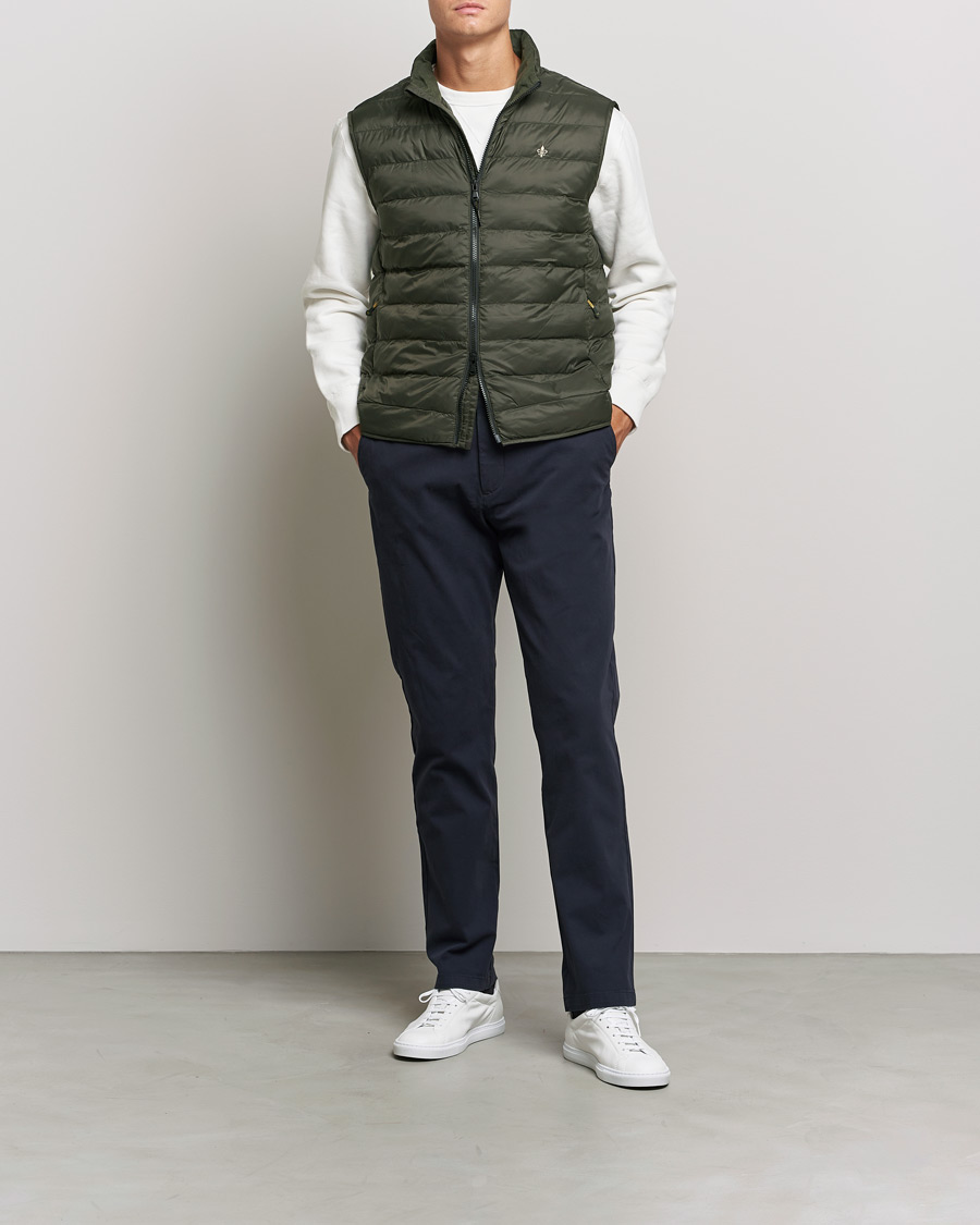 Uomini | Giacche | Morris | Norfolk Liner Vest Olive