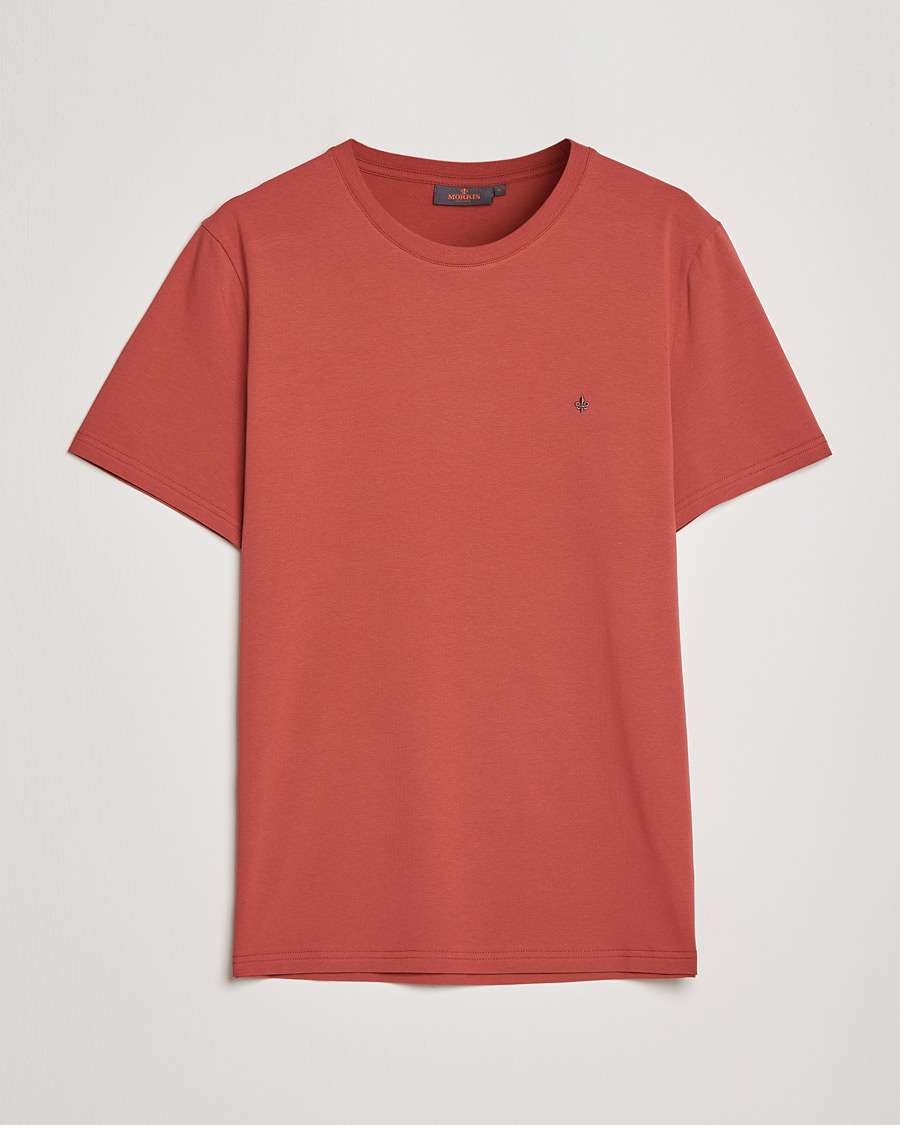 Uomini | T-shirt | Morris | James Crew Neck T-shirt Red