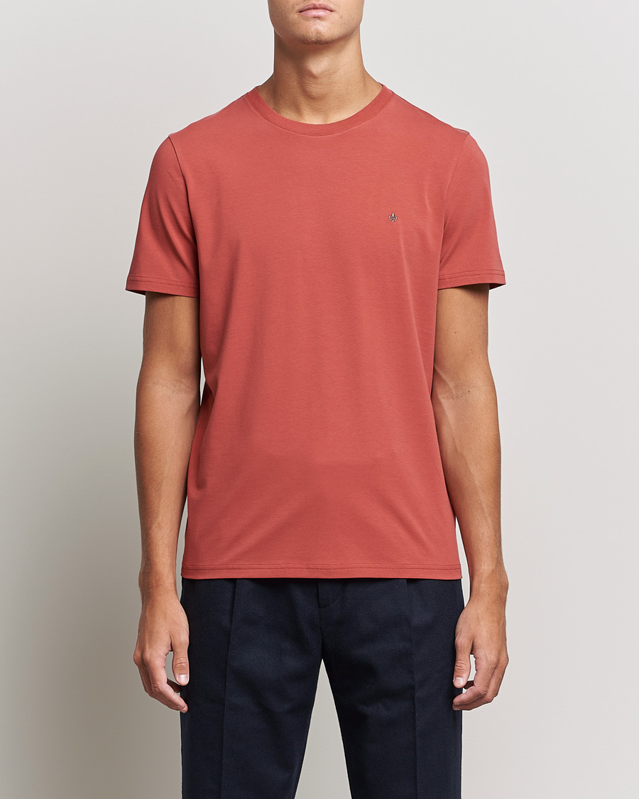 Uomini | T-shirt | Morris | James Crew Neck T-shirt Red