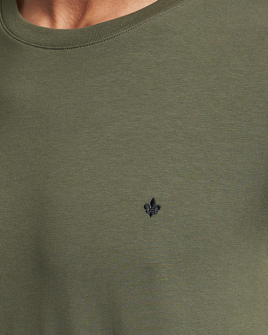 Uomini | T-shirt | Morris | James Crew Neck T-shirt Olive