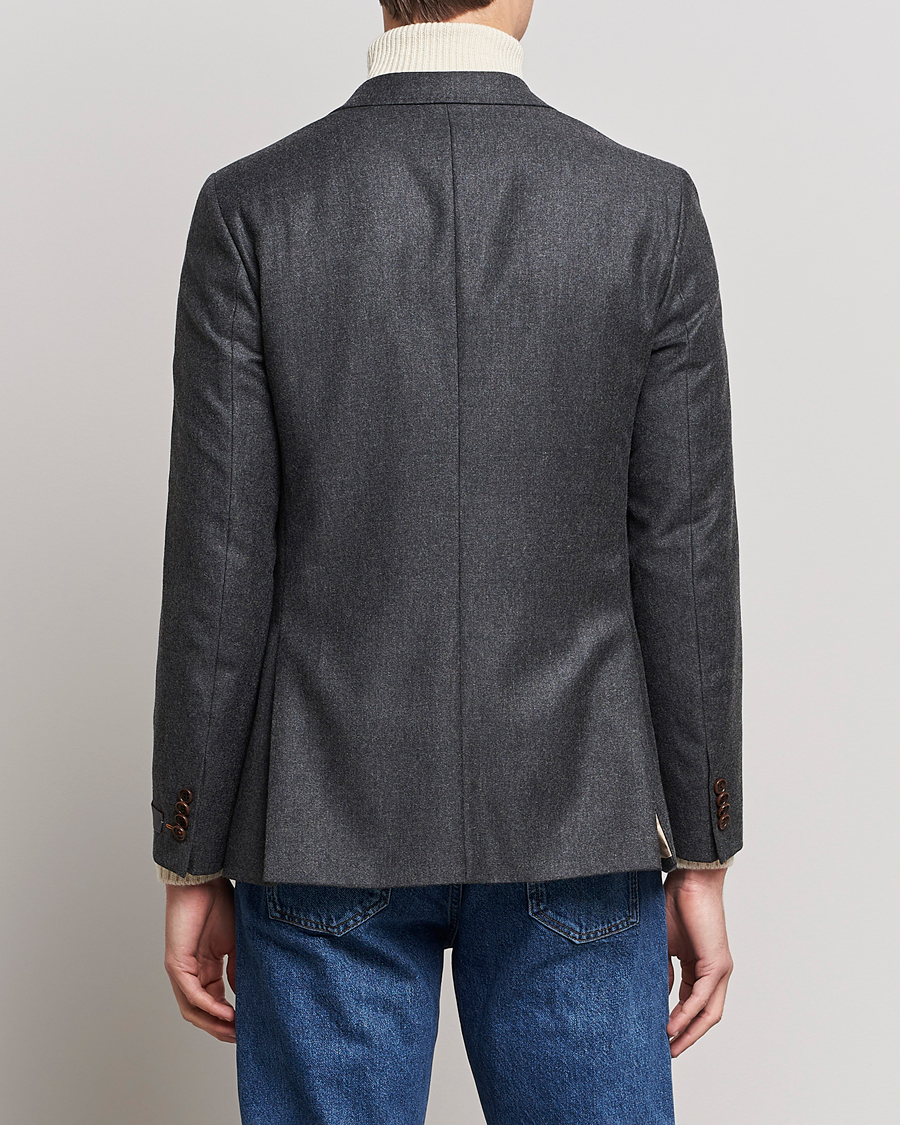 Uomini | Blazers | Morris | Archie Flannel Blazer Grey