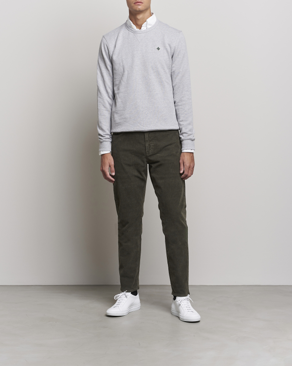 Uomini | Pantaloni | Morris | James Corduroy 5-Pocket Pants Olive