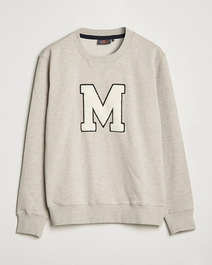 Uomini | Maglieria | Morris | Leoni Logo Sweatshirt Khaki