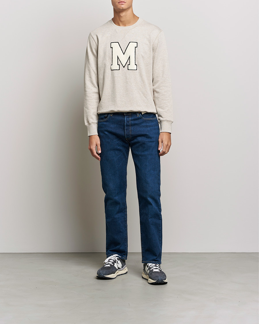 Uomini | Maglieria | Morris | Leoni Logo Sweatshirt Khaki