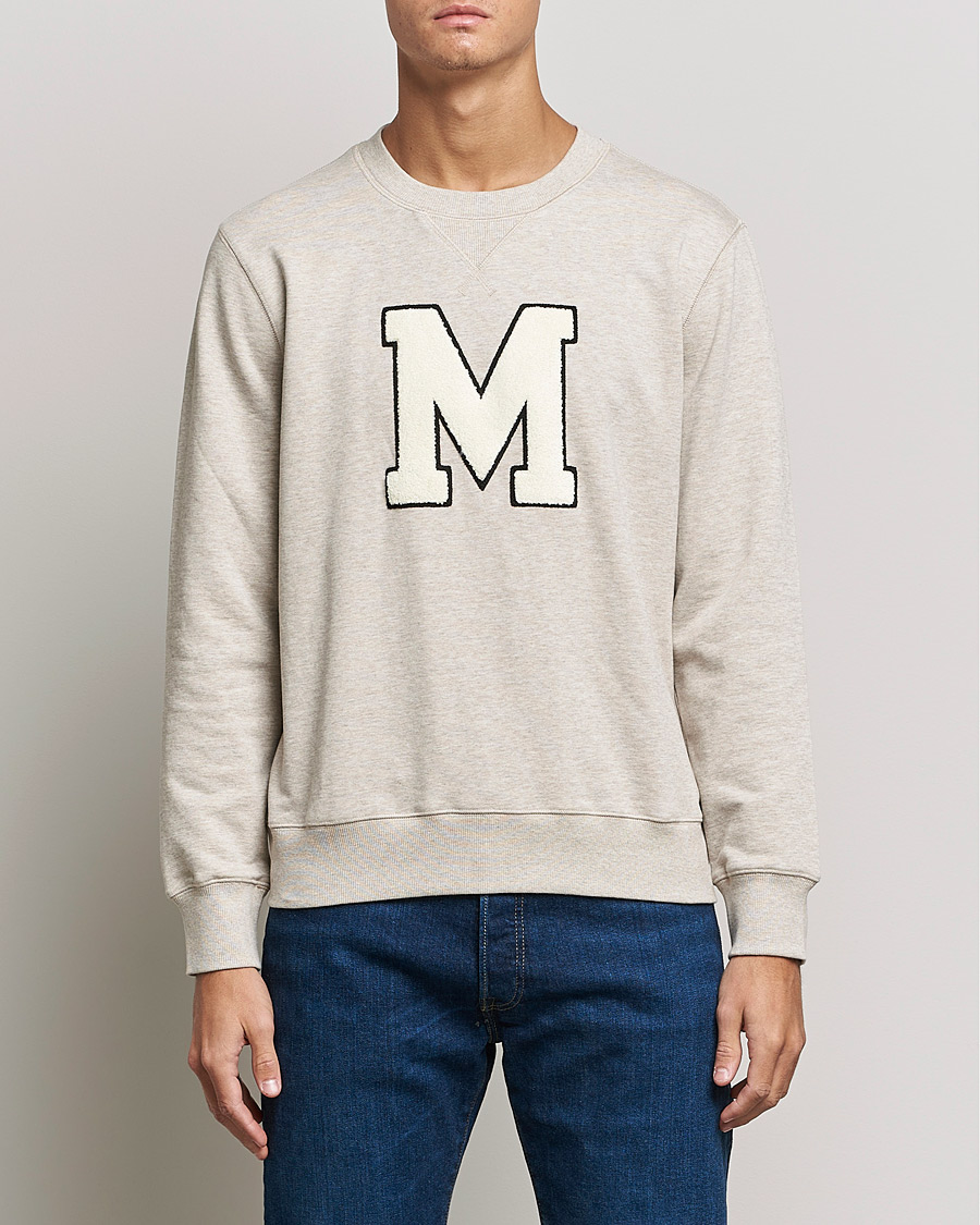Uomini | Maglieria | Morris | Leoni Logo Sweatshirt Khaki