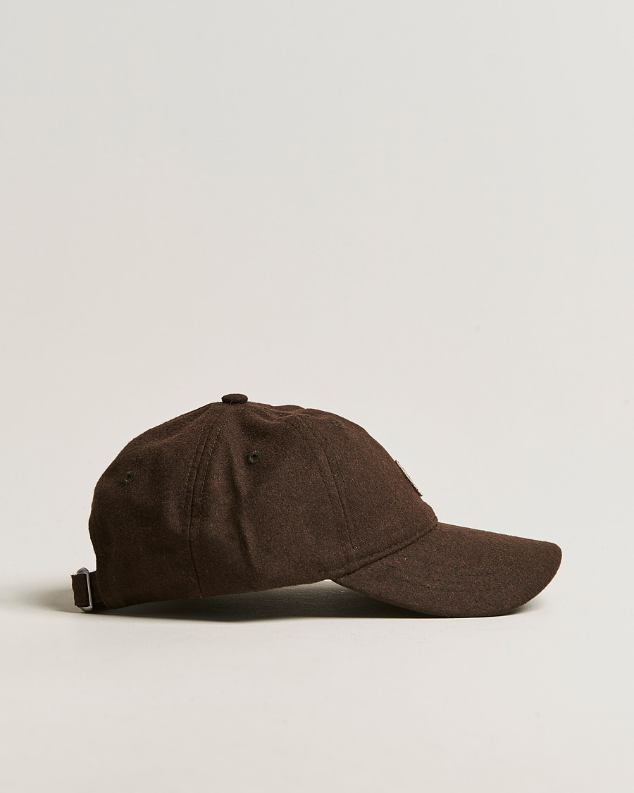 Uomini | Morris Archie Flannel Felt Cap Brown | Morris | Archie Flannel Felt Cap Brown