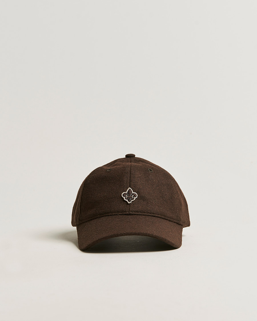 Uomini | Morris Archie Flannel Felt Cap Brown | Morris | Archie Flannel Felt Cap Brown