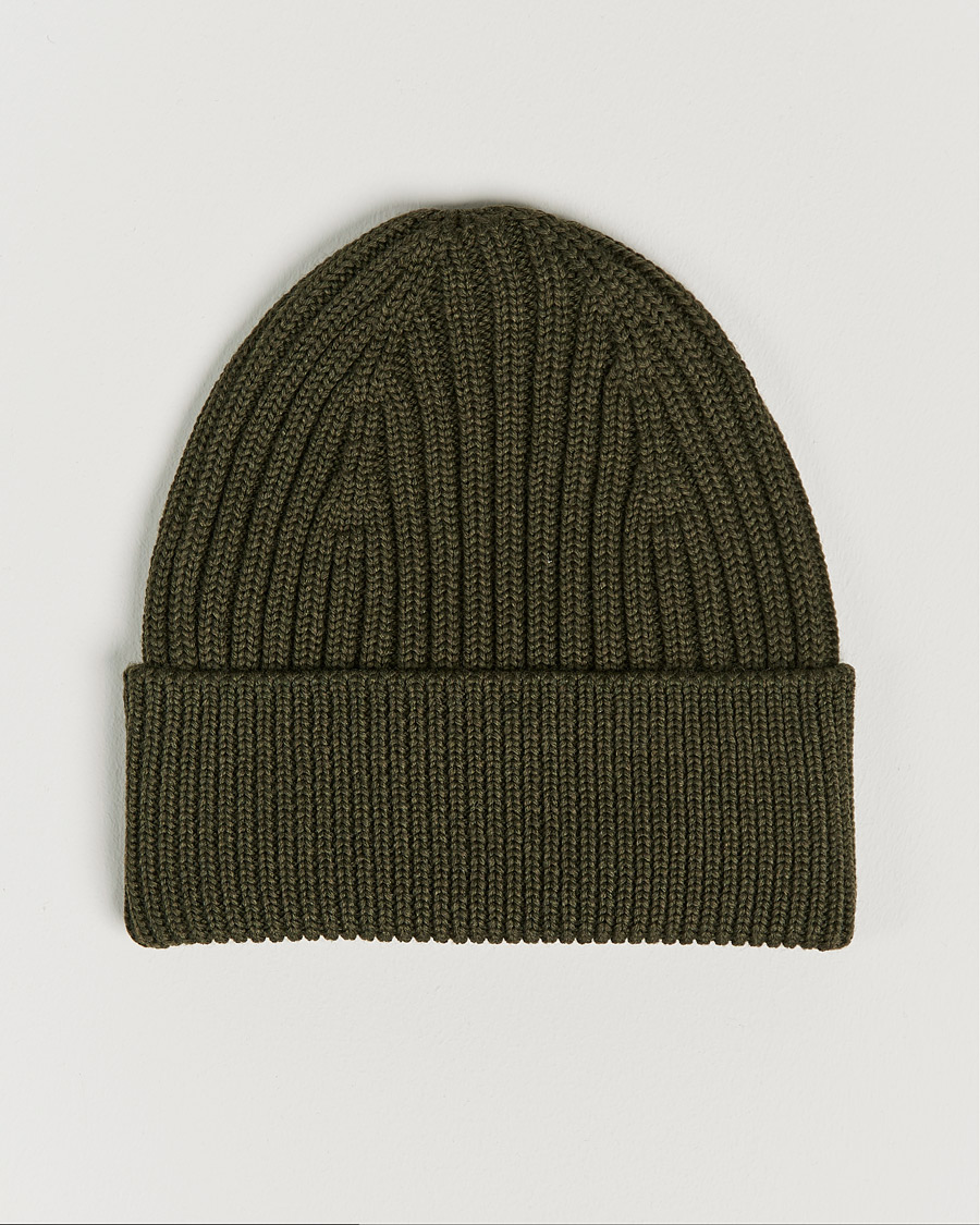 Uomini | Morris Travor Merino Beanie Olive | Morris | Travor Merino Beanie Olive