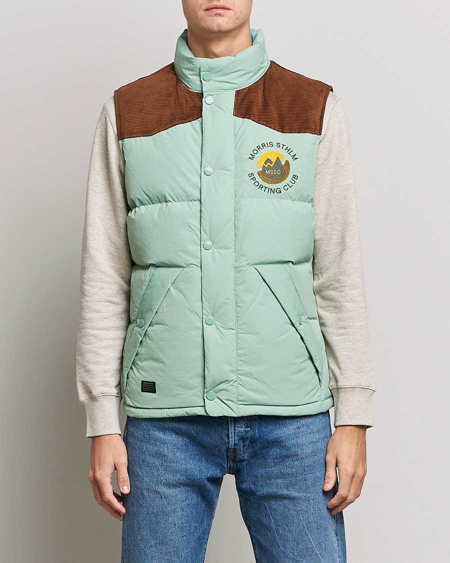 Uomini | Giacche | Morris | Holborn Down Vest Green