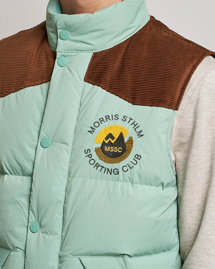 Uomini | Giacche | Morris | Holborn Down Vest Green