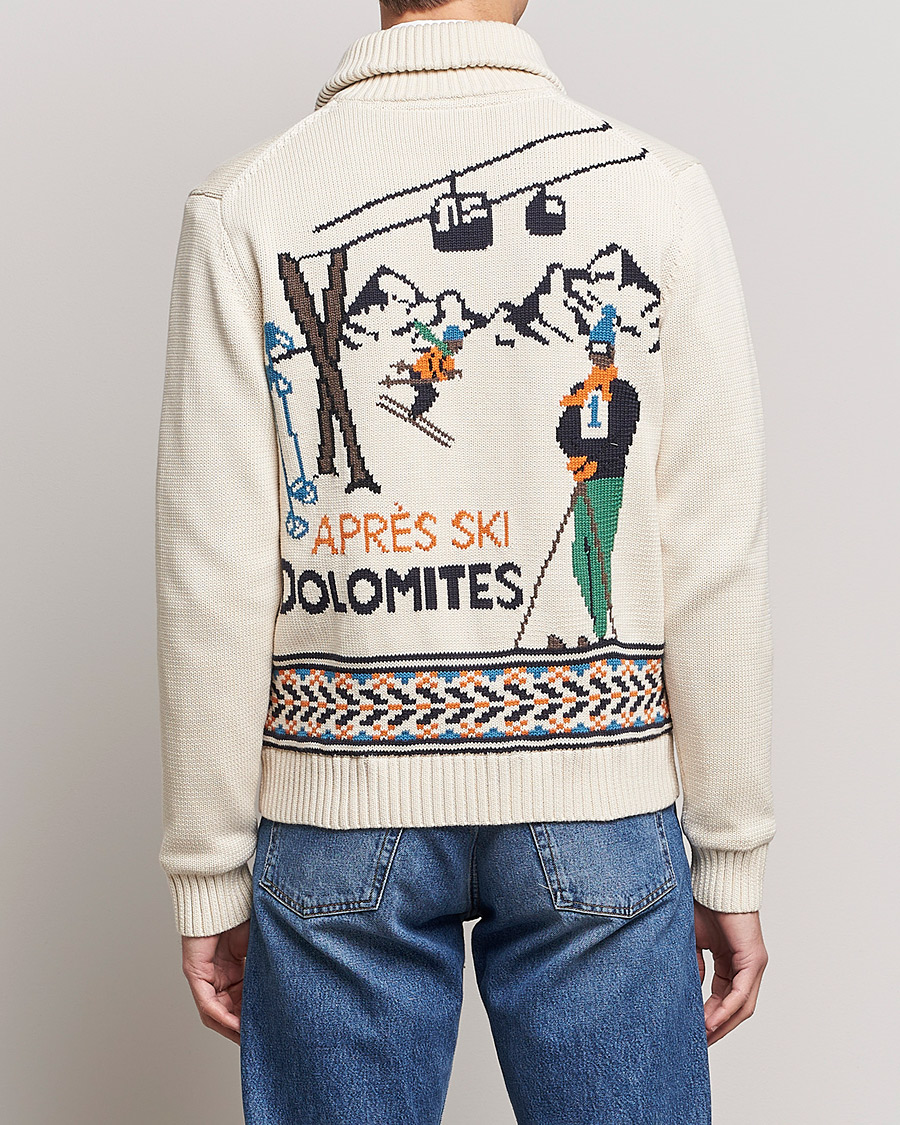 Uomini | Maglieria | Morris | Clyde Full Zip Cardigan Off White