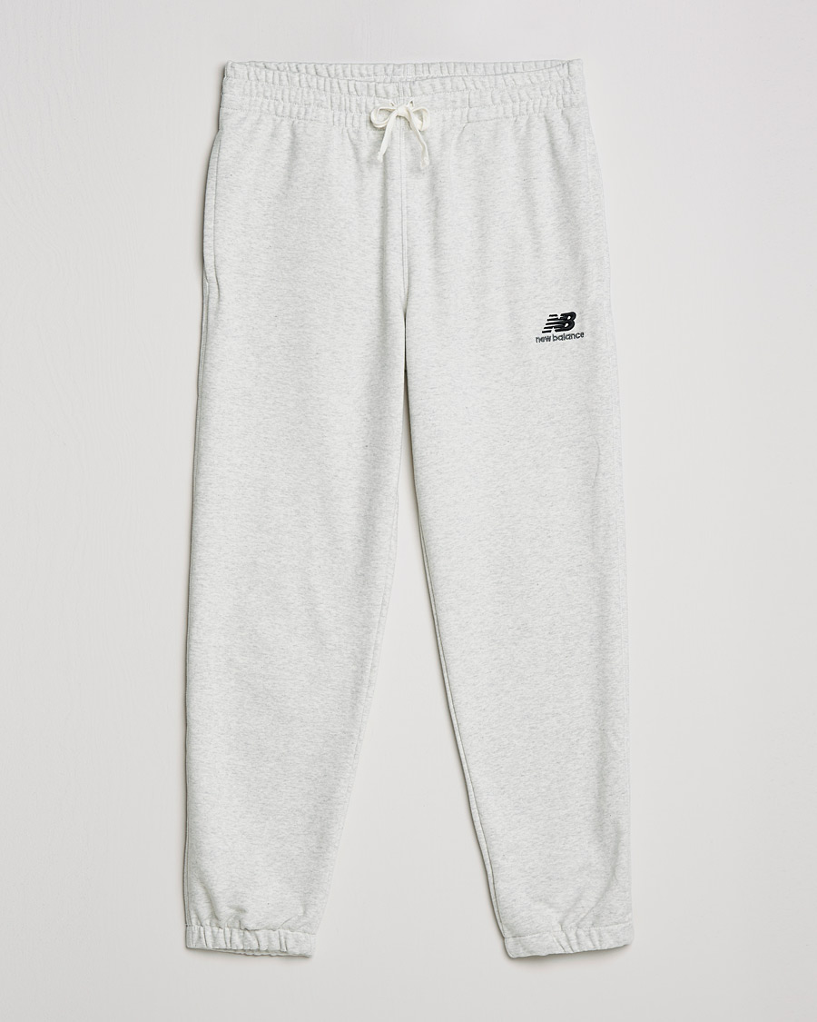 Uomini | Pantaloni | New Balance | Essentials Sweatpants Sea Salt Heather