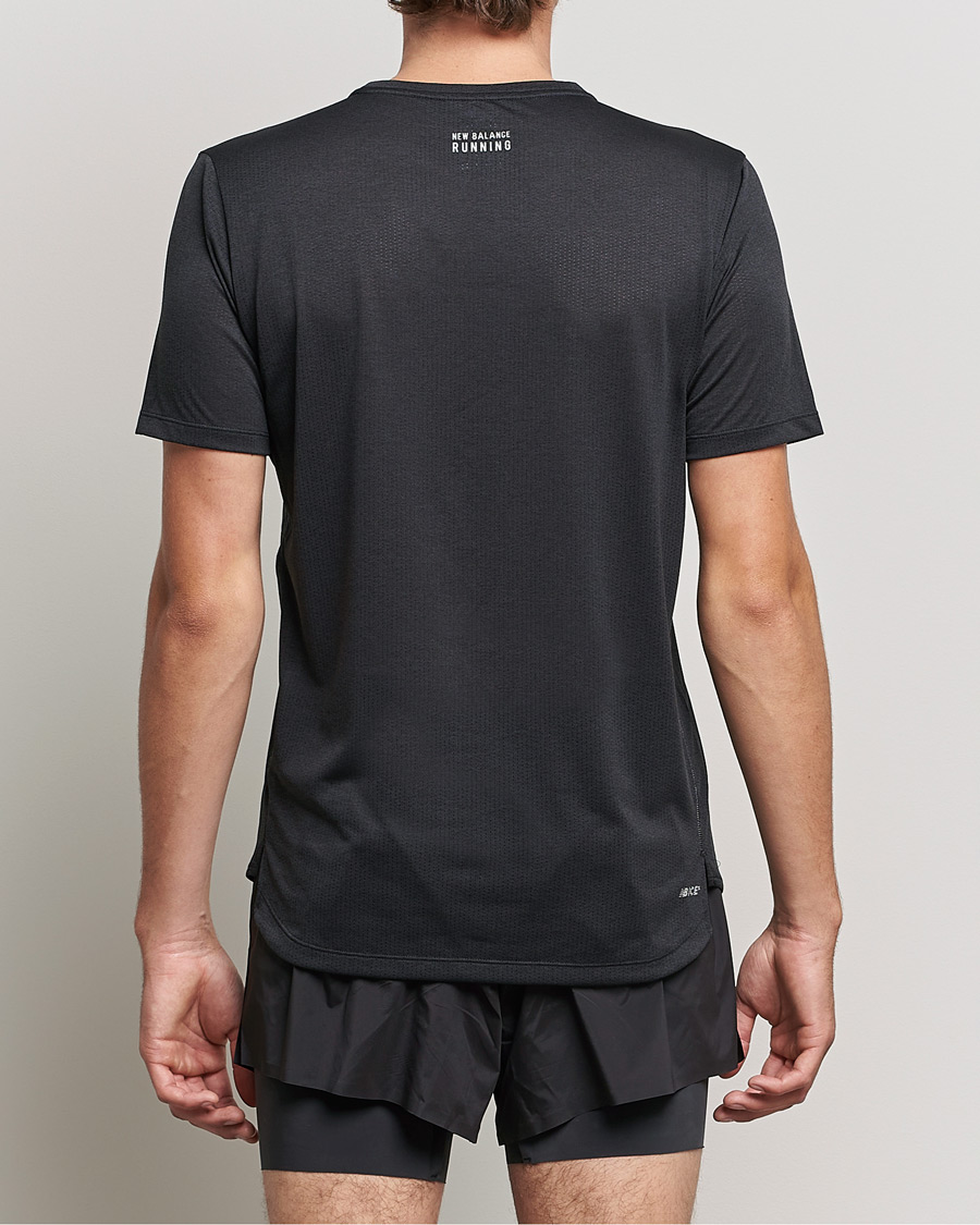 Uomini | T-shirt | New Balance Running | Impact Run Short Sleeve T-Shirt Black