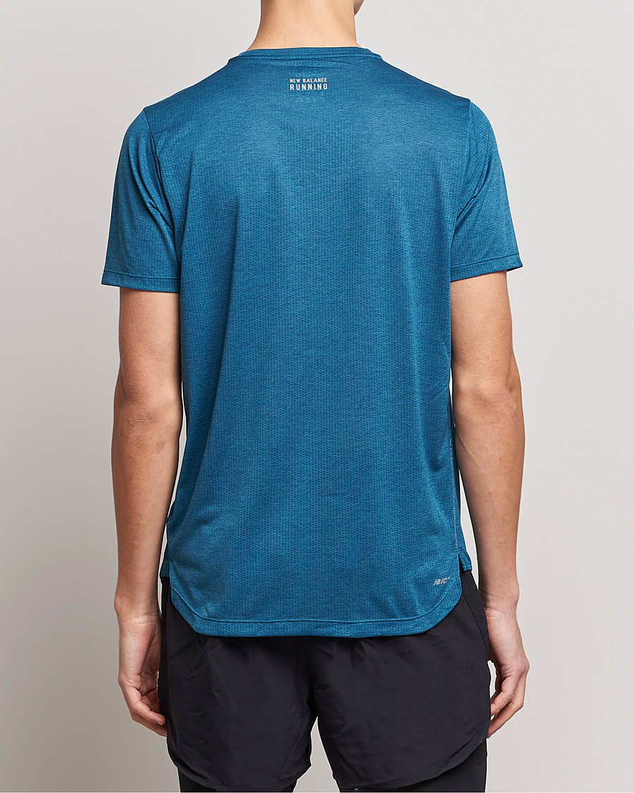 Uomini | T-shirt | New Balance Running | Impact Run Short Sleeve T-Shirt Dark Moonstone