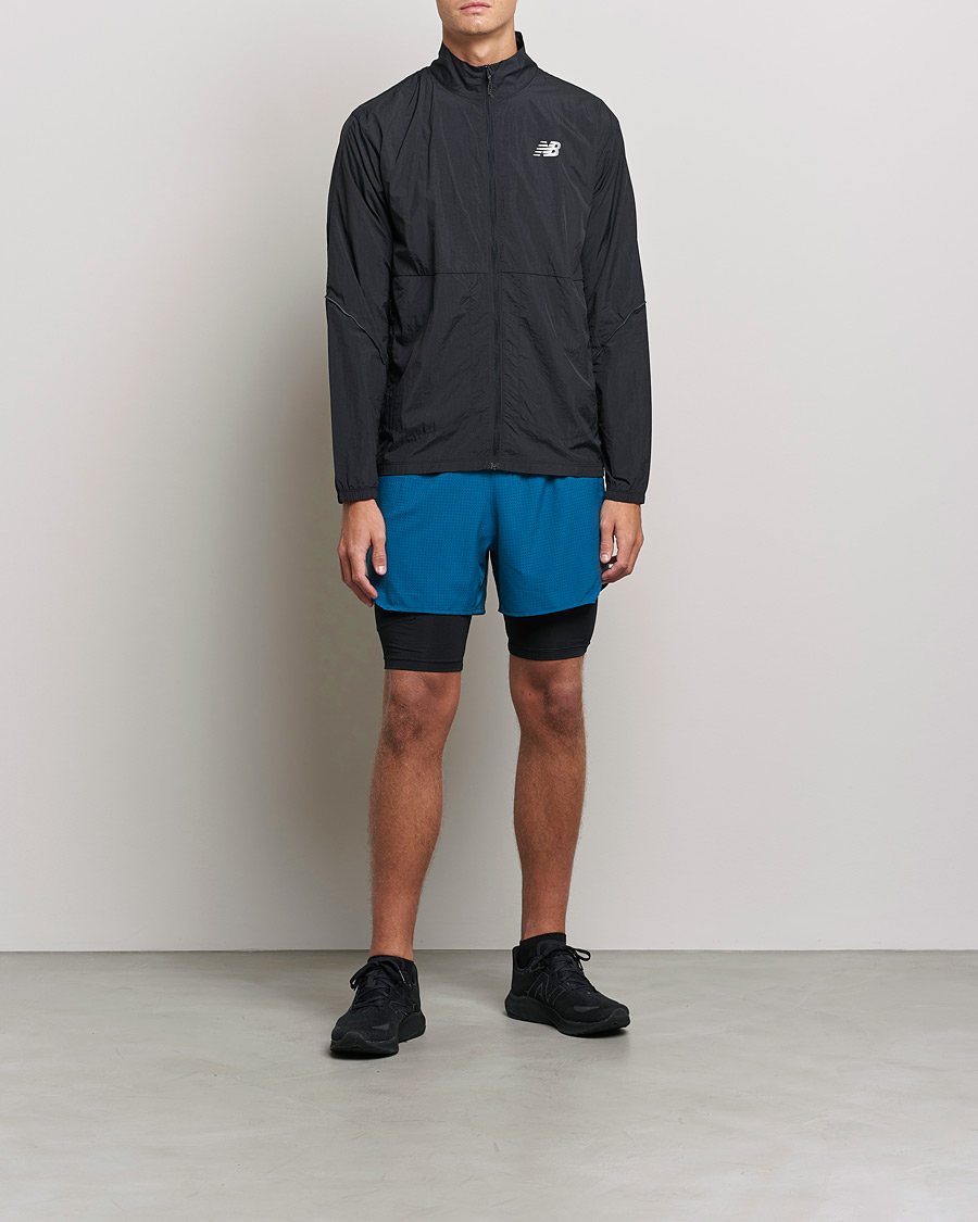 Uomini | Giacche | New Balance Running | Impact Run Jacket Black