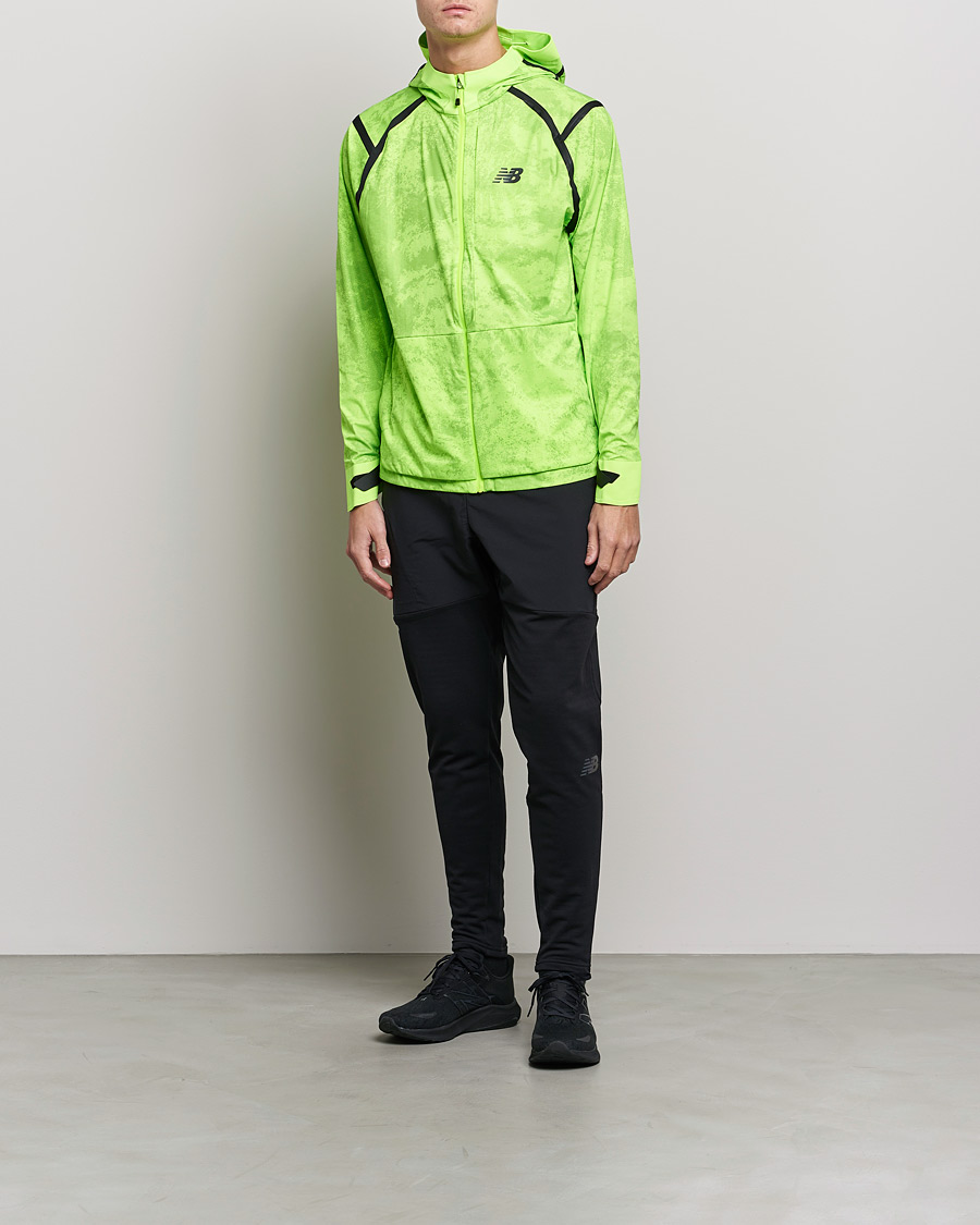 Uomini | Giacche | New Balance Running | All-Terrain Waterproof Jacket Pixel Green