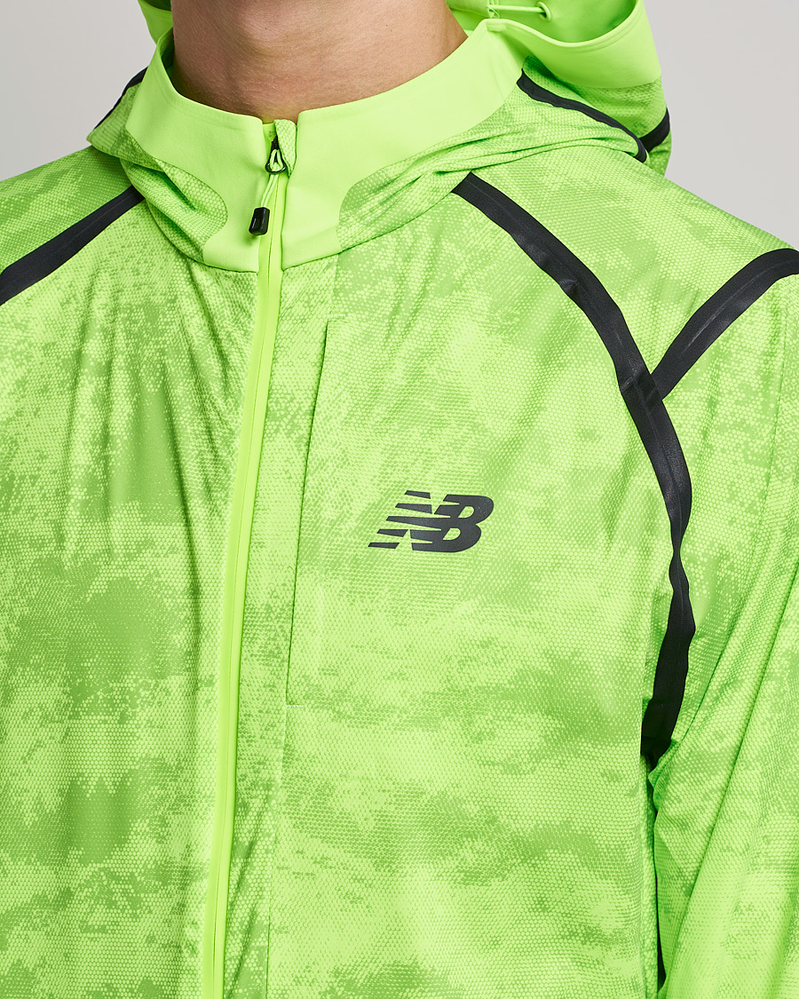Uomini | Giacche | New Balance Running | All-Terrain Waterproof Jacket Pixel Green
