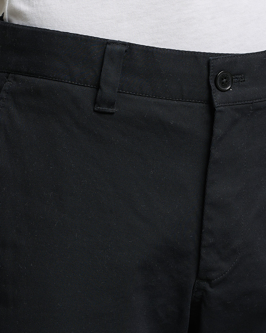 Uomini | Pantaloni | NN07 | Alex Straight Fit Cotton Chinos Black