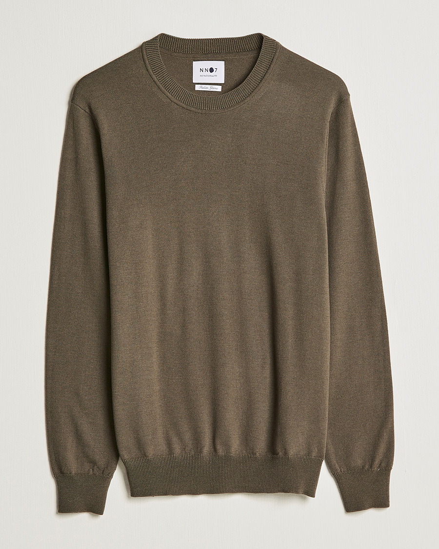 Uomini | Maglieria | NN07 | Ted Merino Crew Neck Pullover Pyramid