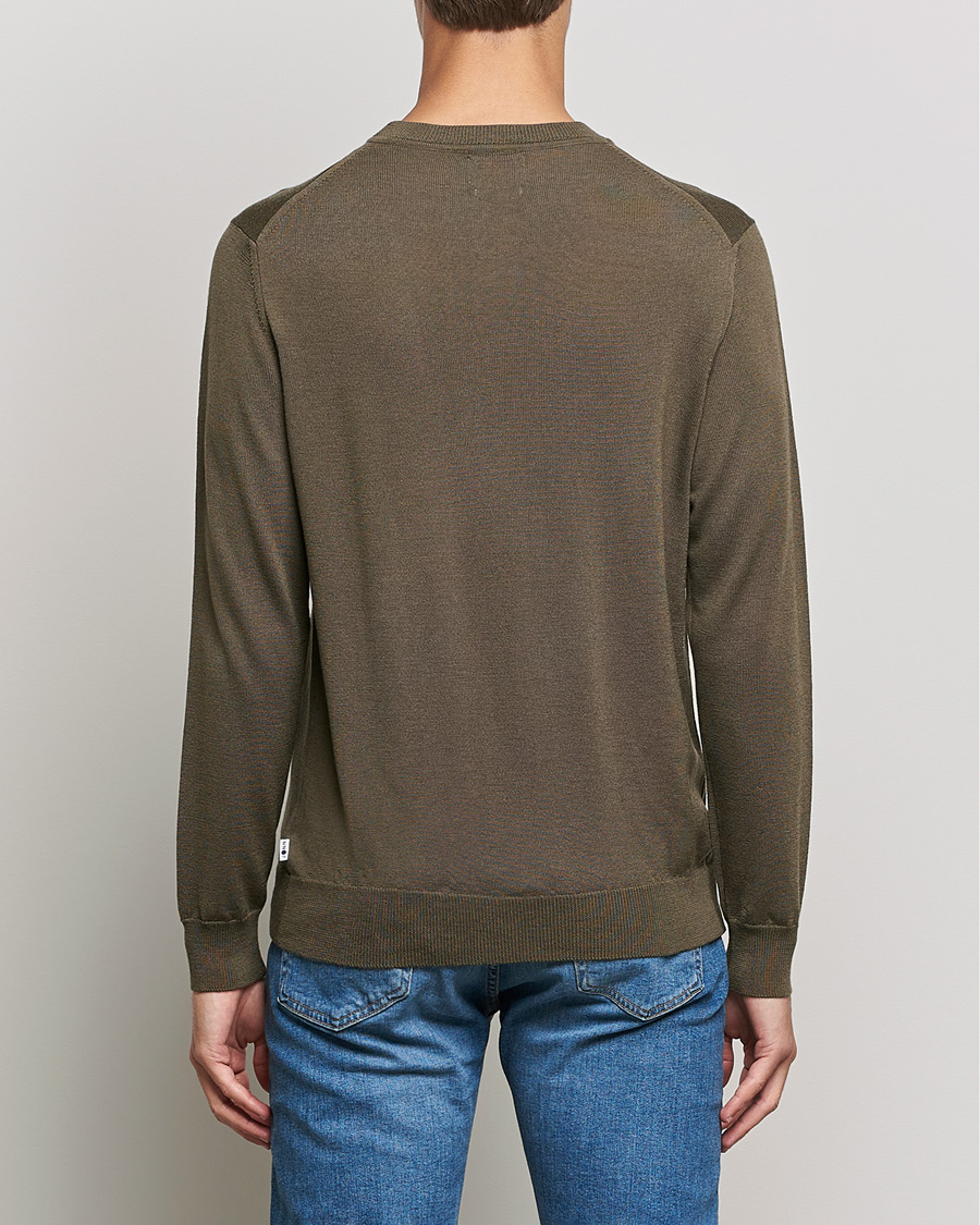 Uomini | Maglieria | NN07 | Ted Merino Crew Neck Pullover Pyramid