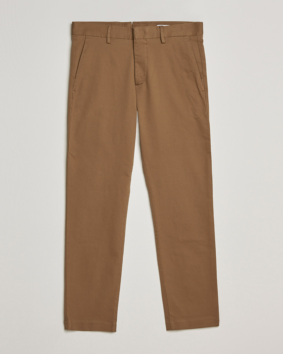 Uomini | Pantaloni | NN07 | Theo Regular Fit Stretch Chinos Pyramid