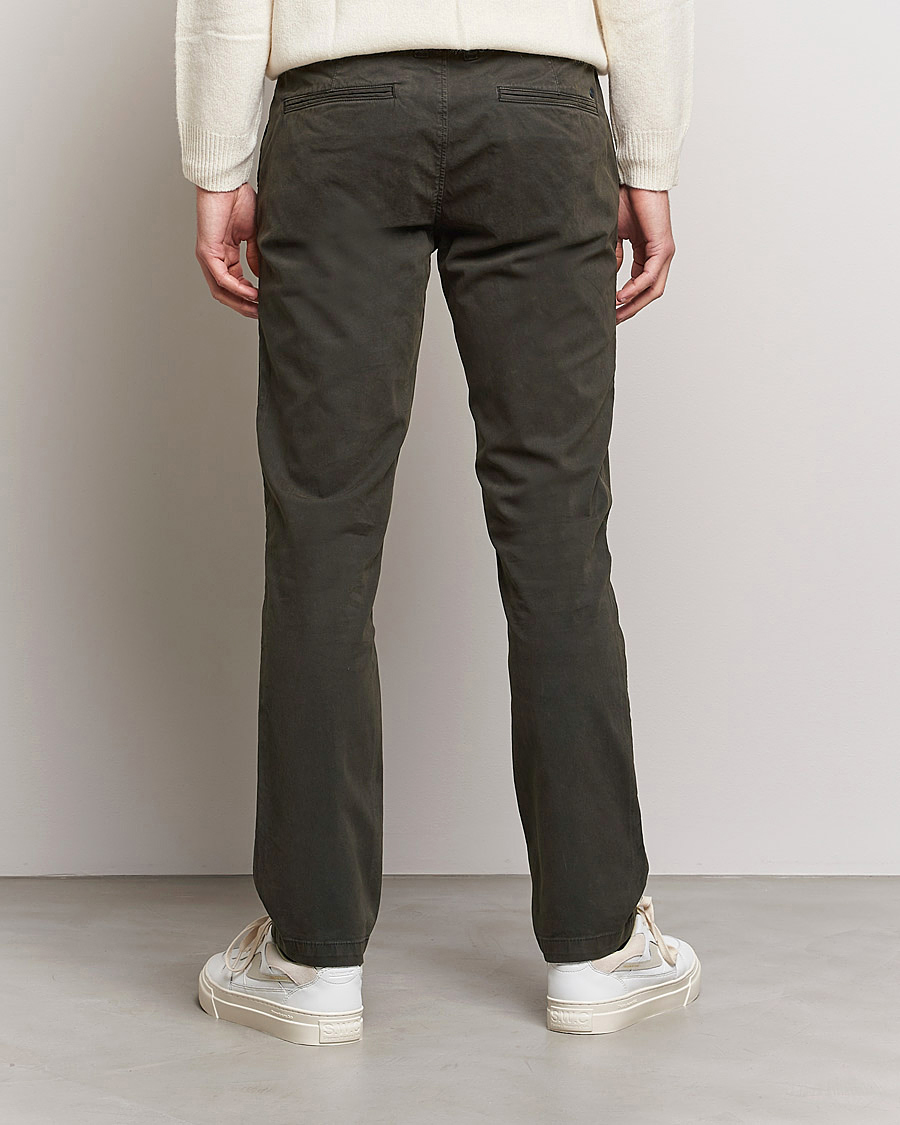 Uomini | Pantaloni | NN07 | Marco Slim Fit Stretch Chinos Dark Green