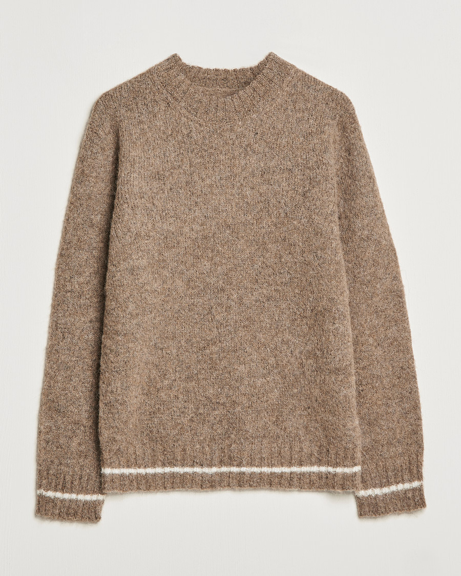 Uomini | Maglieria | NN07 | Jack Wool Knitted Sweater Nature