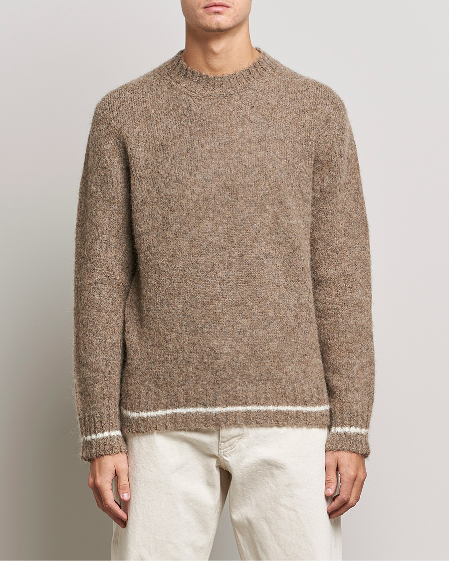 Uomini | Maglieria | NN07 | Jack Wool Knitted Sweater Nature