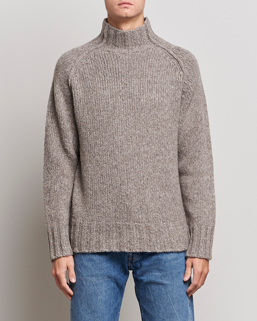 Uomini | Maglieria | NN07 | William Merino Knitted Polo Grey