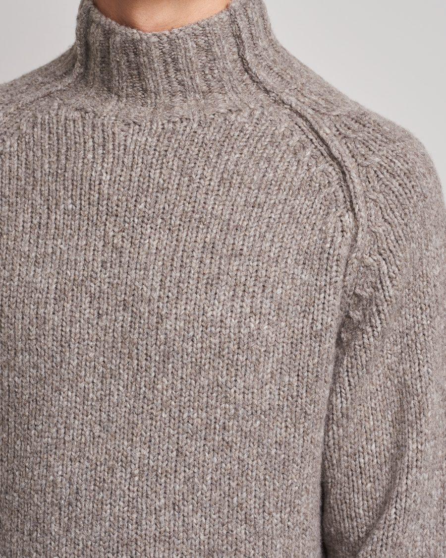 Uomini | Maglieria | NN07 | William Merino Knitted Polo Grey
