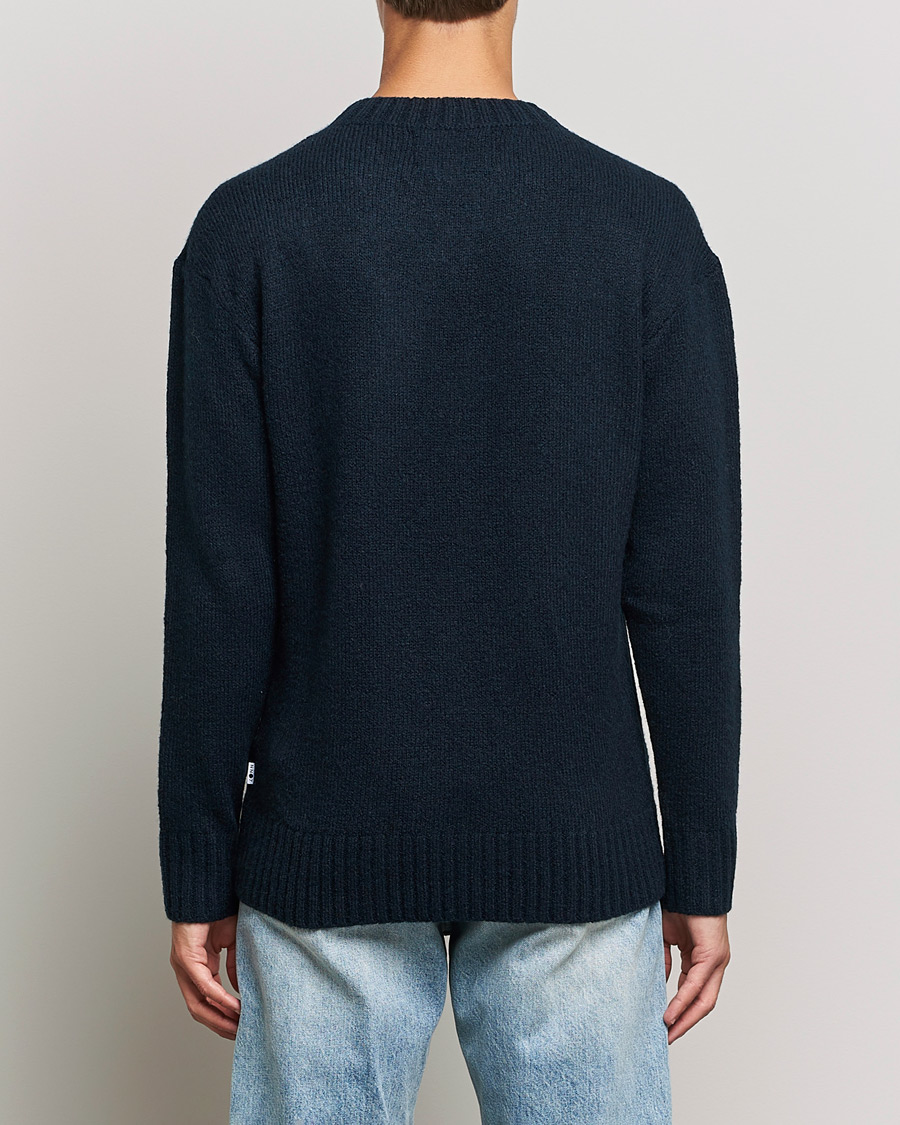 Uomini | Maglieria | NN07 | Grayson Knitted V-Neck Sweater Navy