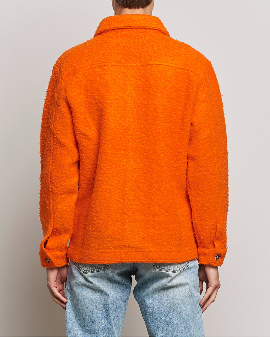 Uomini | Maglieria | NN07 | Olav Fleece Jacket Bright Orange