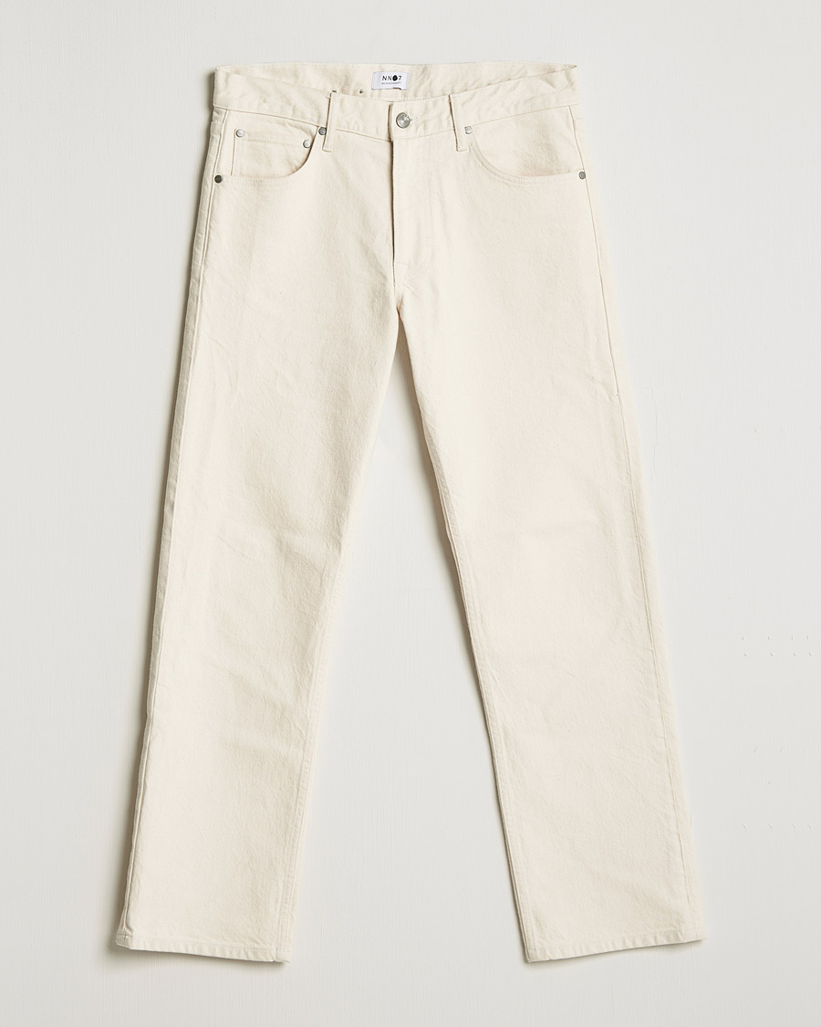 Uomini | Jeans | NN07 | Sonny Straight Fit Jeans Ecru