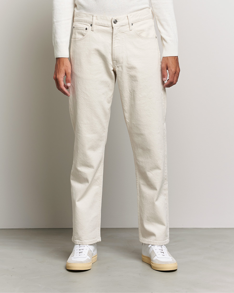 Uomini | Jeans | NN07 | Sonny Straight Fit Jeans Ecru