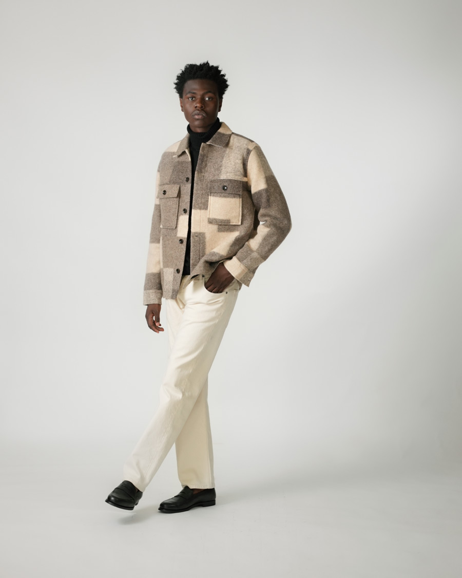 Uomini | Jeans | NN07 | Sonny Straight Fit Jeans Ecru