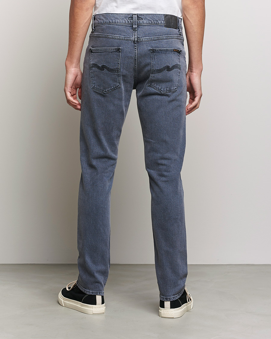 Uomini | Jeans | Nudie Jeans | Lean Dean Organic Jeans Grey Ash