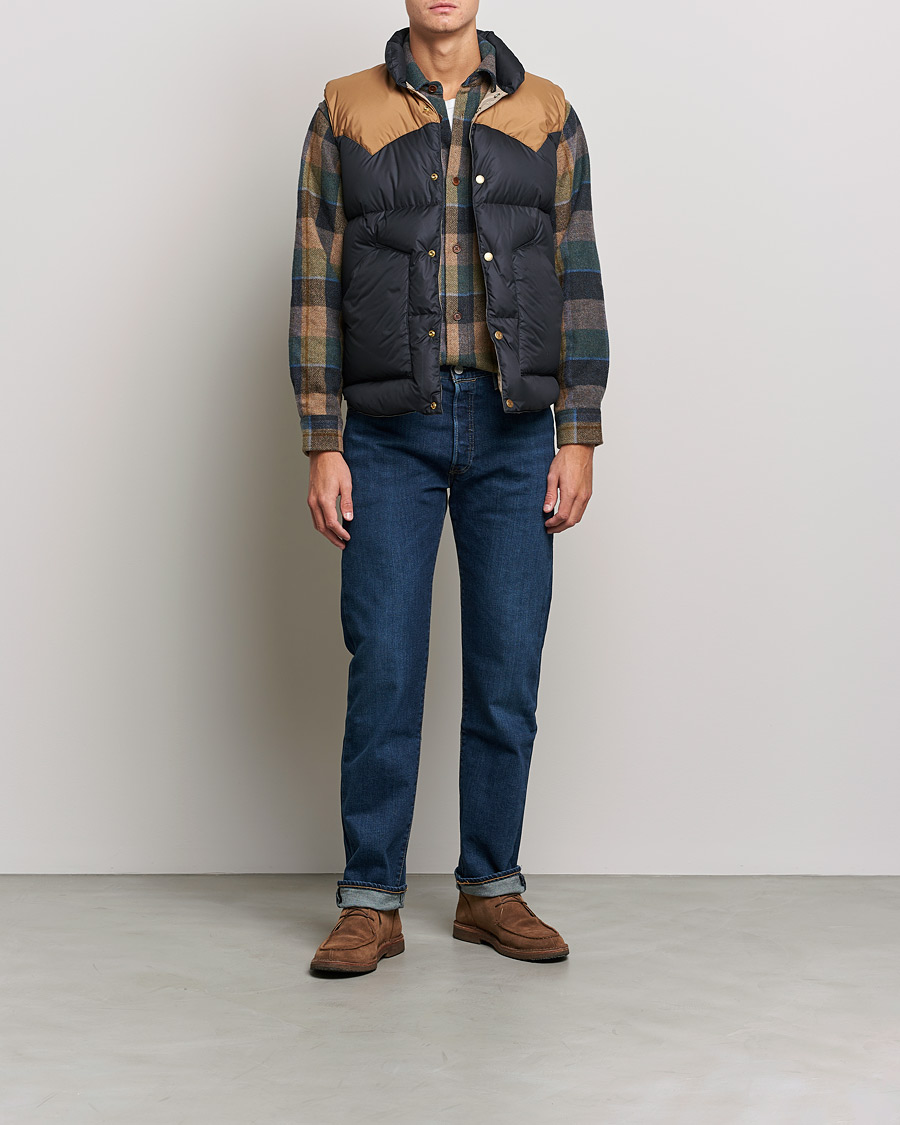 Uomini | Giacche | Nudie Jeans | Kirk Puffer Vest Navy